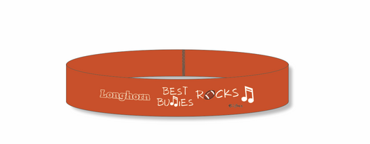 Longhorn Best Buddies Wristband